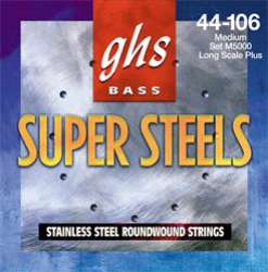 GHS STRINGS 5ML-STB BASS SUPER STEELS