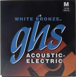 GHS STRINGS WB-M WHITE BRONZE