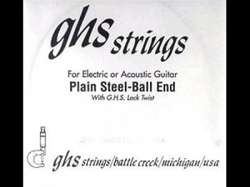 GHS STRINGS 010 SINGLE PLAIN BALLEND