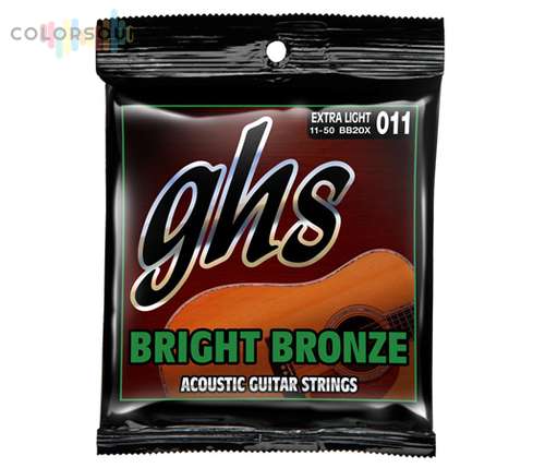 GHS STRINGS BB60X 12-STR BRIGHT BRONZE