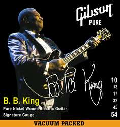 GIBSON SEG-BBS B.B.KING SIG. PNW .010-.054