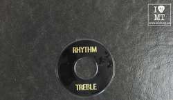 GIBSON TOGGLE SWITCH WASHER (BLACK, GOLD IMPRINT)
