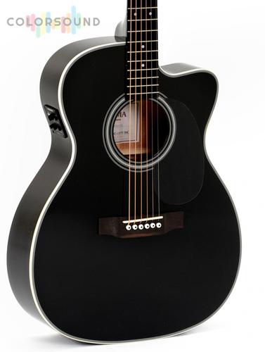 Гітара акустична Sigma 000MC-1E-BK + (Fishman Presys II)