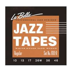 La Bella 600M (14-67 White Nylon Tape Wound)