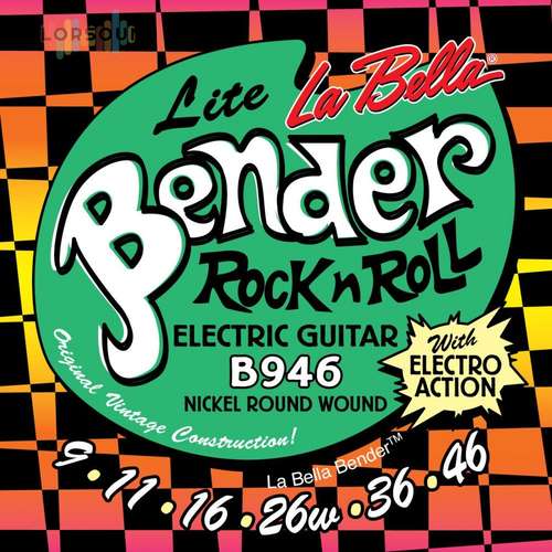 La Bella B946 Lite Bender Electric Guitar Strings 9-46