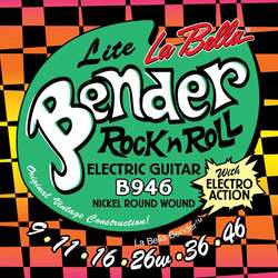 La Bella B946 Lite Bender Electric Guitar Strings 9-46