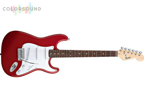 FENDER SQUIER BULLET STRATOCASTER RW TR RED