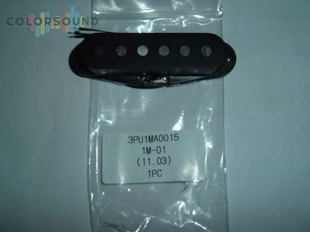 IBANEZ 3PU1MA0015 PARTS Pickup CAP-VM1S(no logo) single center (Black)