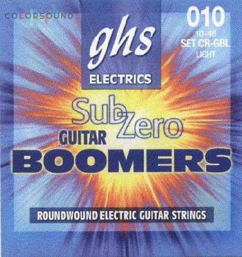 GHS STRINGS SUB-ZERO BOOMERS SET CR-GBL