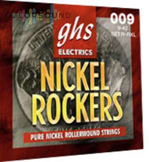 GHS STRINGS R+RXL/L NICKEL ROCKERS