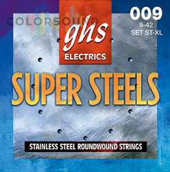 GHS STRINGS ST-XL SUPER STEELS