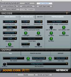 Avid Neyrinck Sound Code for Dolby Digital