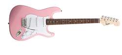 FENDER SQUIER BULLET STRATOCASTER RW PINK