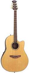 OVATION CC24S CELEBRITY SOLID TOP NATURAL CC24S-4 OP4BT MID CUTAWAY