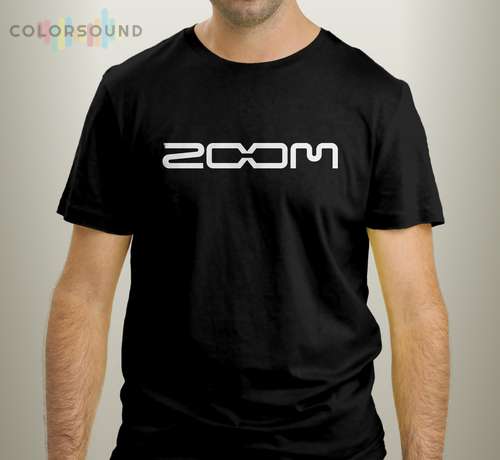 ZOOM футболка "лого", черная, M