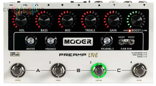 MOOER Preamp Live