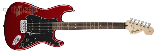 SQUIER by FENDER STRAT PACK HSS CANDY APPLE RED2