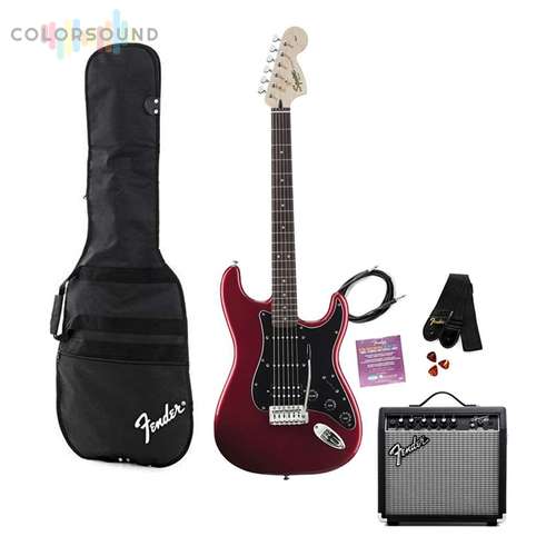 SQUIER by FENDER STRAT PACK HSS CANDY APPLE RED1