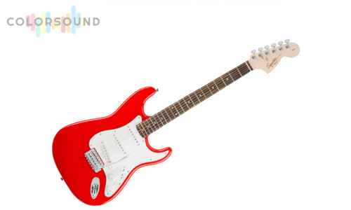 SQUIER by FENDER AFFINITY SERIES STRATOCASTER LR RACE RED