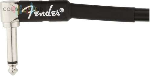 FENDER CABLE PROFESSIONAL SERIES 1' BLACK