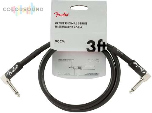 FENDER CABLE PROFESSIONAL SERIES 3' BLACK