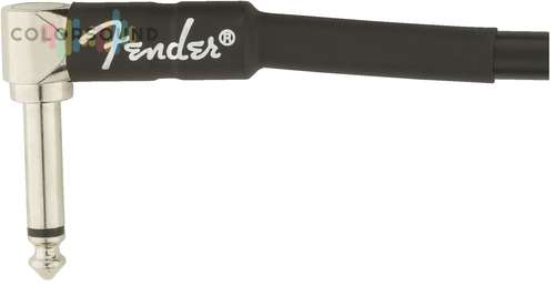 FENDER CABLE PROFESSIONAL SERIES 6" PATCHES (BOWL) BLACK