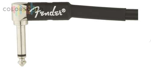 FENDER CABLE PROFESSIONAL SERIES 6" PATCHES (PAIR) BLACK