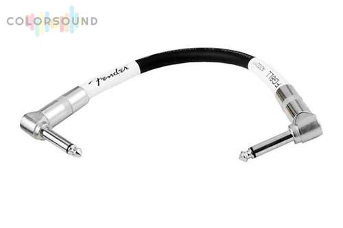FENDER PERFOMANCE SERIES INSTRUMENT CABLE 6" BK