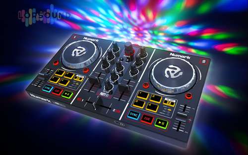 NUMARK Party Mix Party DJ Control System with audio outputs