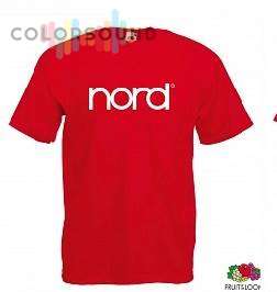 NORD ( CLAVIA ) Футболка "Лого", красная, M