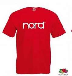 NORD ( CLAVIA ) Футболка "Лого", красная, XL