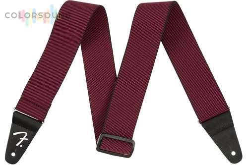 FENDER WEIGHLESS TWEED STRAP, RED