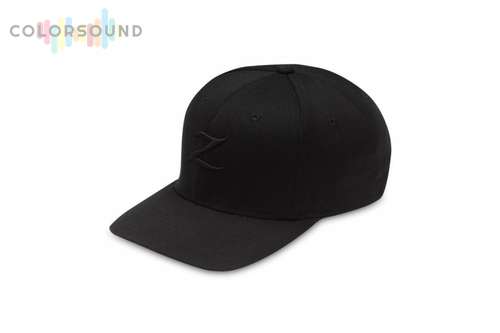 ZILDJIAN BLACK ON BLACK STRETCH FIT CAP