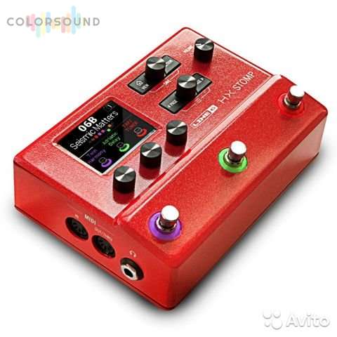 LINE6 HX Stomp Limited Red1