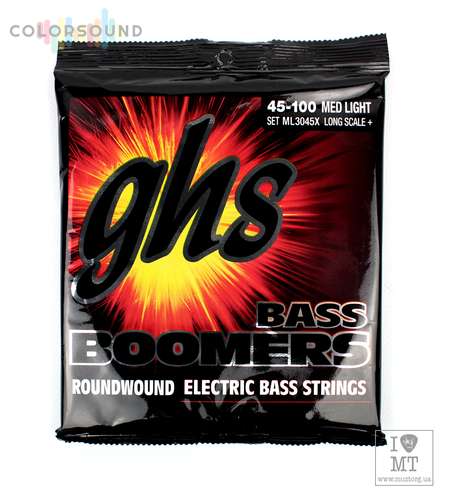 GHS STRINGS ML3045X BASS BOOMERS
