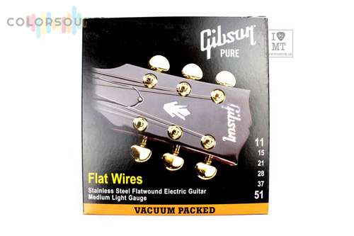 GIBSON FLATWIRES STAINLESS STEEL FLATWOUND
