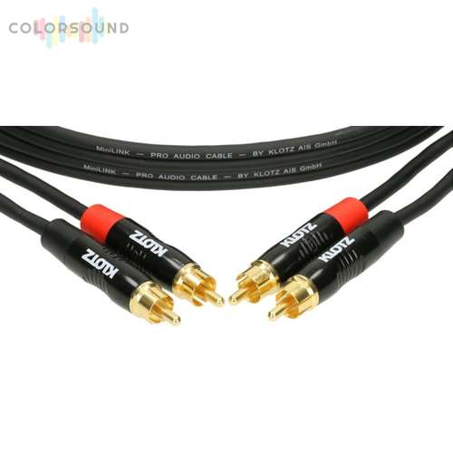 KLOTZ KT-CC090 MINILINK PRO STEREO TWIN CABLE 0.9 M