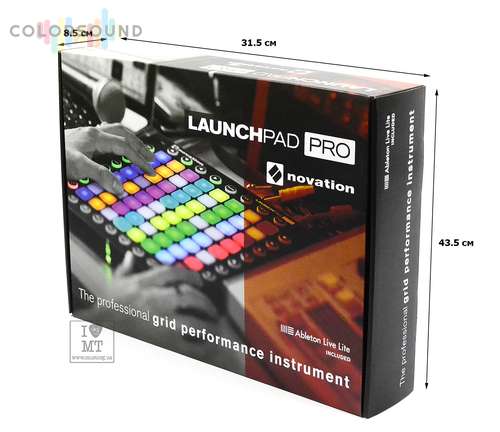 NOVATION Launchpad Pro USB MIDI Controller for Ableton Live with 64 Velocity- and Pressure-sensitive