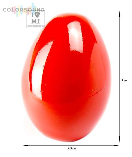 PALM PERCUSSION EGG SHAKER RED