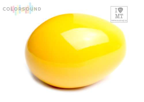 PALM PERCUSSION EGG SHAKER YELLOW