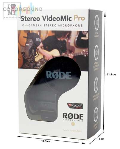 RODE Stereo VideoMic Pro (NEW) Stereo VideoMic Pro with Rycote Lyre Suspension Mount