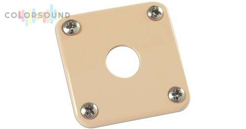 GIBSON HISTORIC OUTPUT JACK PLATE (CREME)