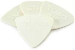 GRAPH TECH PQP-0401-W4 TUSQ Bi-Angle Pick 1mm White (Bright) 4 Pack