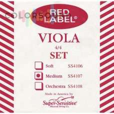 Super-Sensitive SS4107 Red Label Viola set standart 15-16 1/2 (medium)