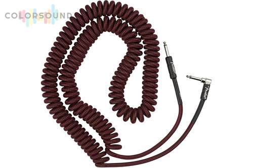 FENDER CABLE PROFESSIONAL COIL 30" RED TWEED