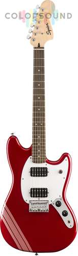 SQUIER by FENDER BULLET MUSTANG LTD COMPETITION RED