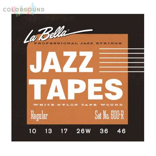 La Bella 600M (14-67 White Nylon Tape Wound)