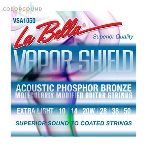 La Bella VSA1050 (10-50 Phosphor bronze з покритям Vapor Shield)