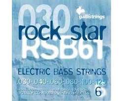 Galli Rock Star RSB61 (30-125) Nickel 6-Strings Long Scale Light