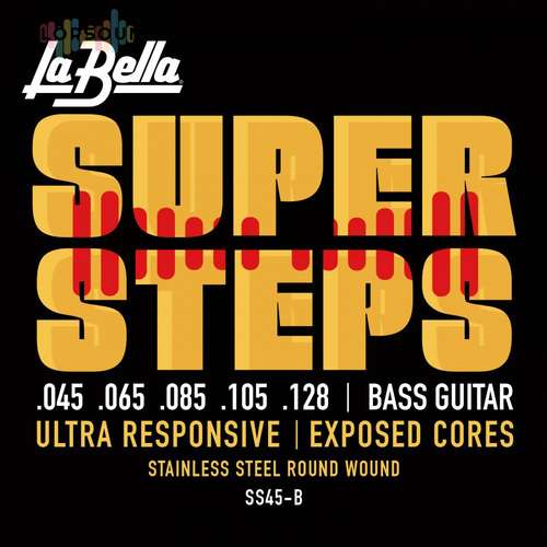 La Bella SS45-B Super Steps, 5-String – Standard 45-128